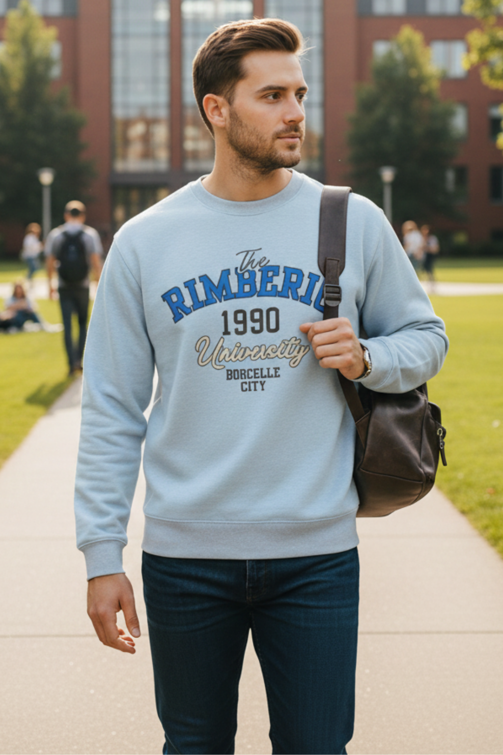 Unisex Rimberio Cotton Sweatshirt | Everyday Fleece Essential | June First Store