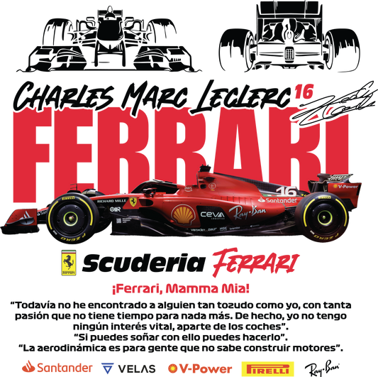 SCUDERIA Unisex Oversized Tee