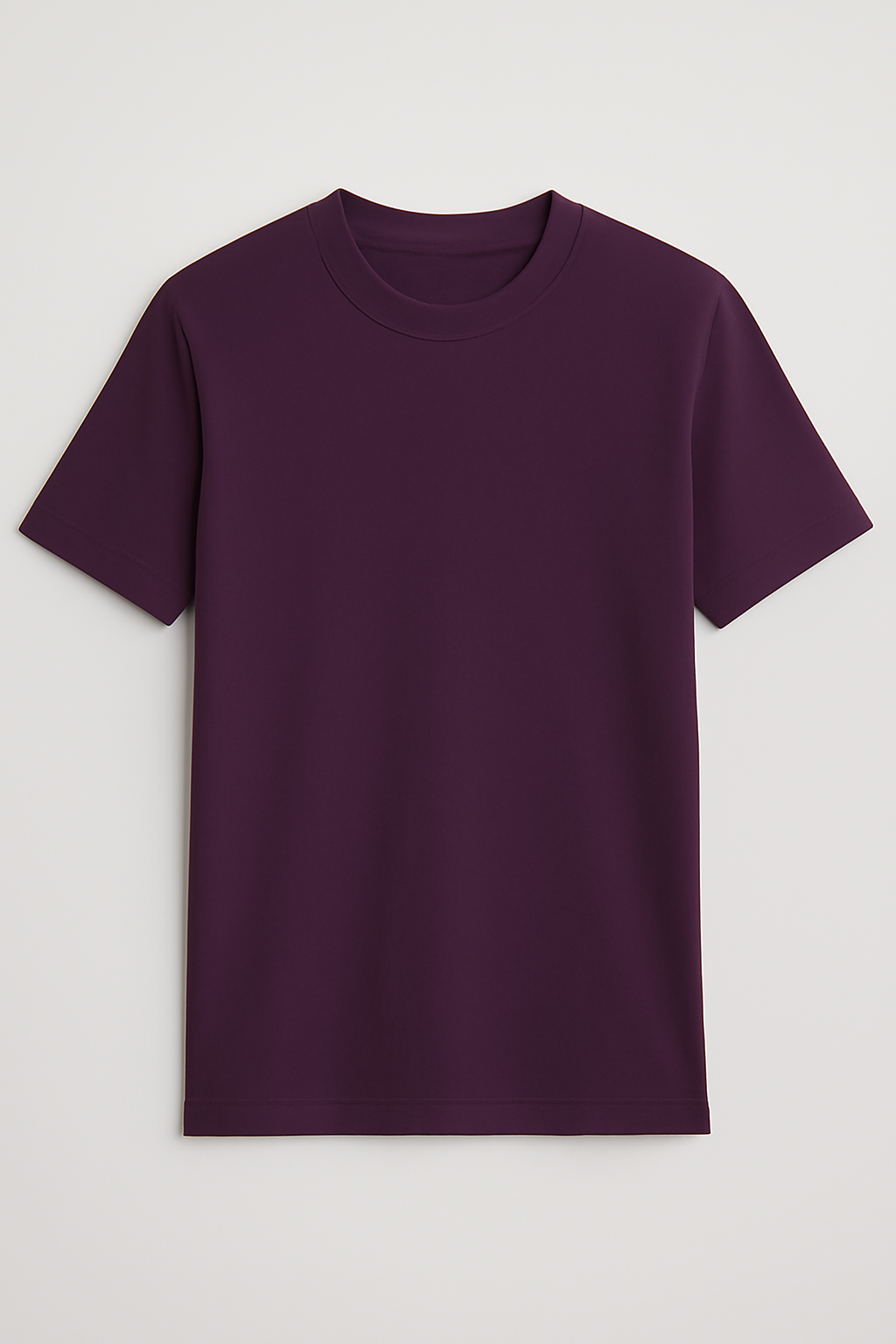 Unisex Classic Crew Plain T-Shirt