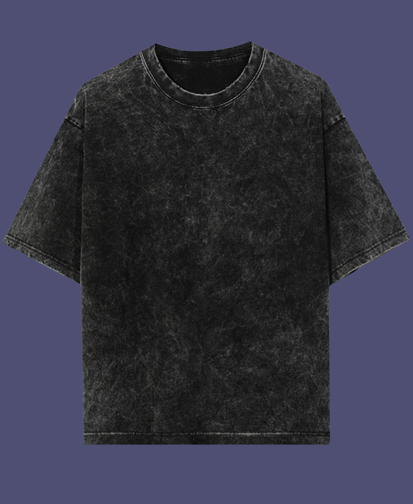Unisex Acid Washed Oversized Tee
