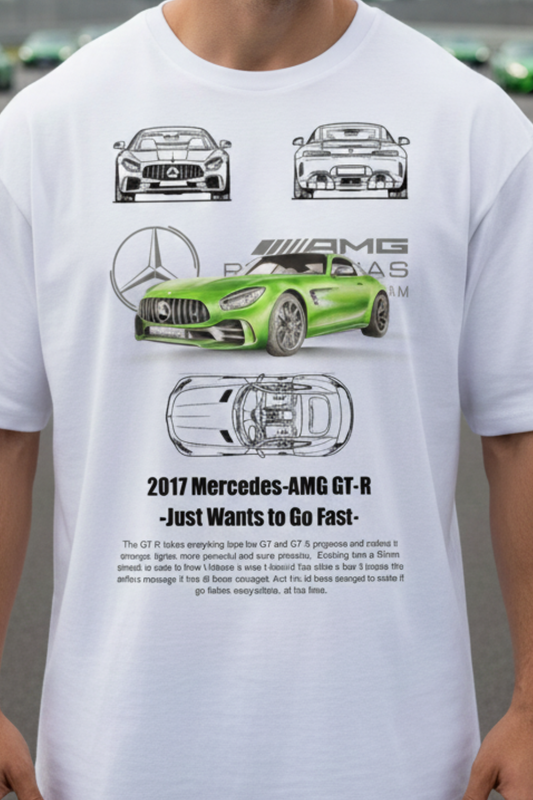 AMG Unisex Terry Oversized Tee