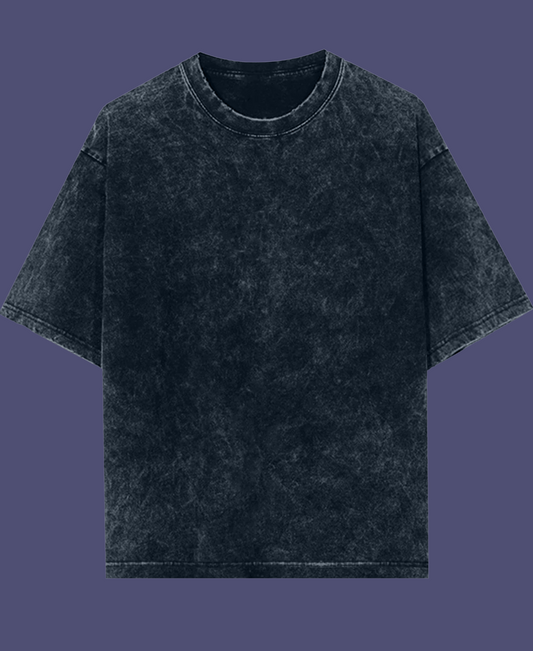 Unisex Acid Washed Oversized Tee