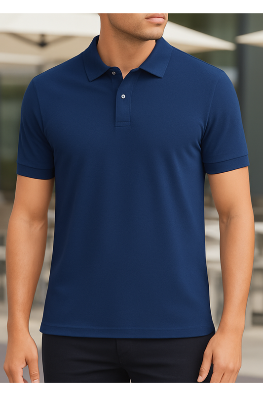 Unisex Airtex Polo T-Shirt | Regular Fit Cotton Polo | June First Store