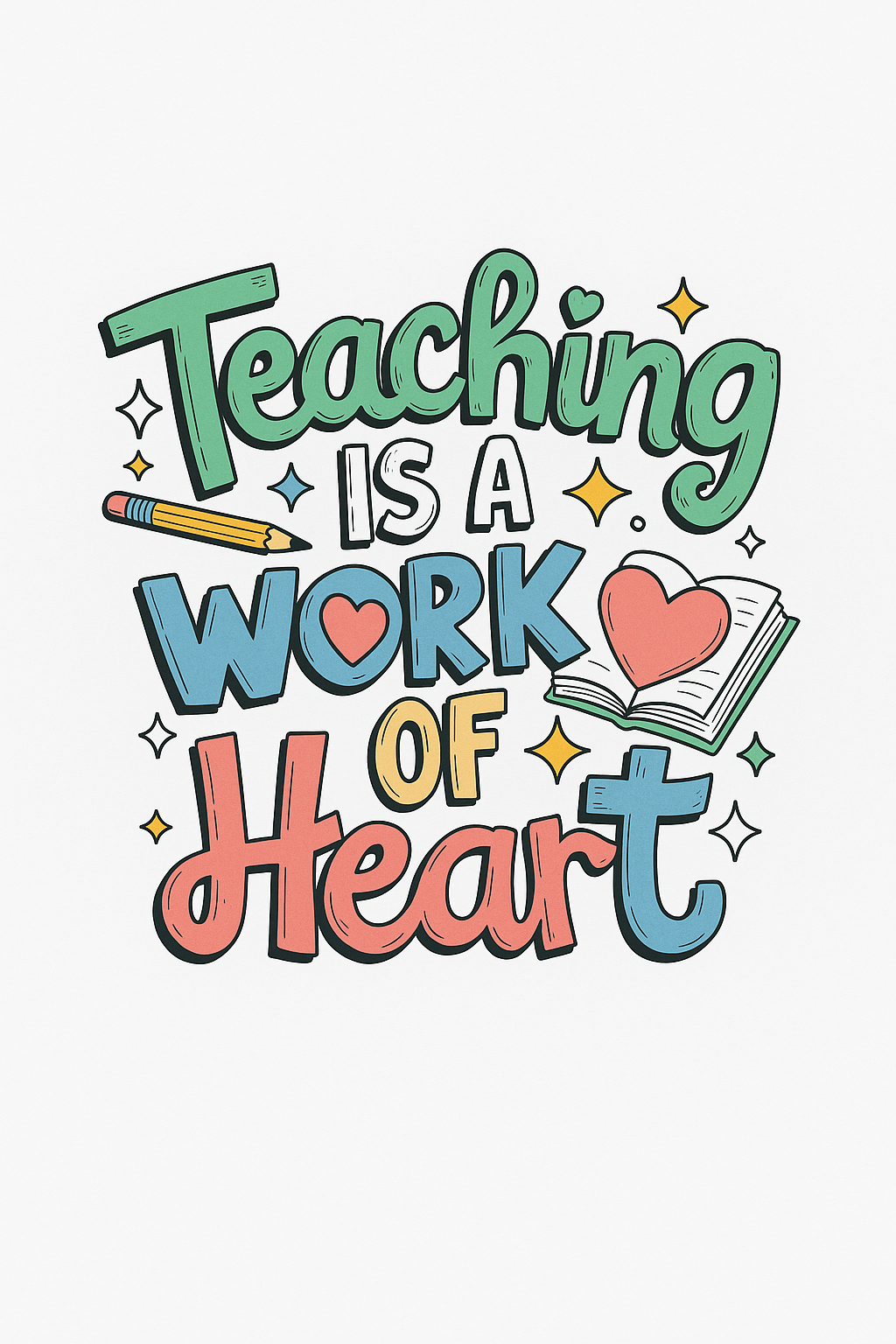 TEACHING IS ART Classic T-Shirt