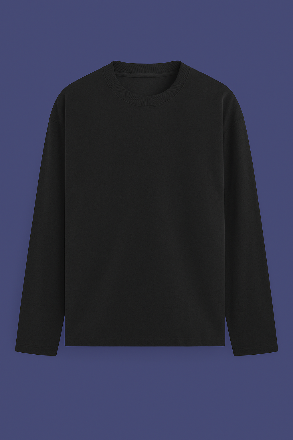 Men's Full Sleeve Plain T-Shirt