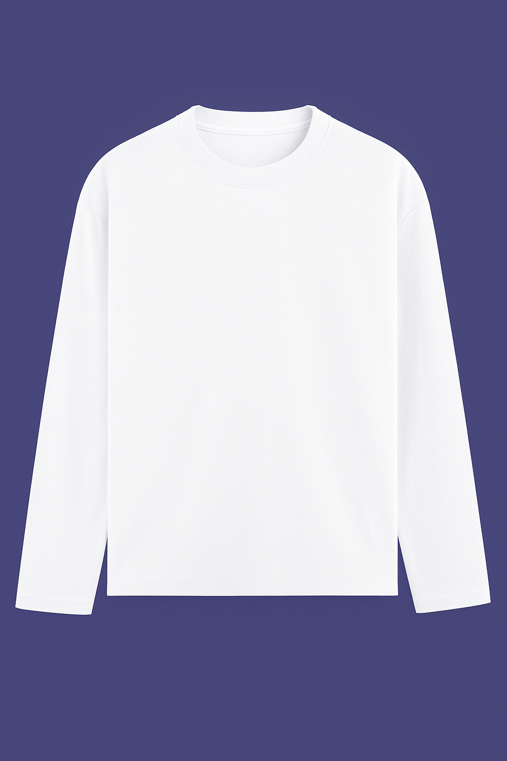 Men's Full Sleeve Plain T-Shirt