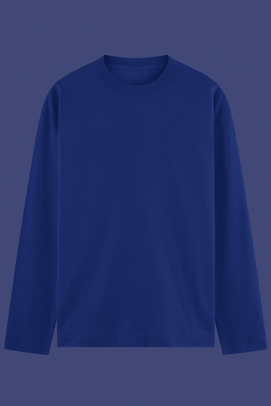 Men's Full Sleeve Plain T-Shirt