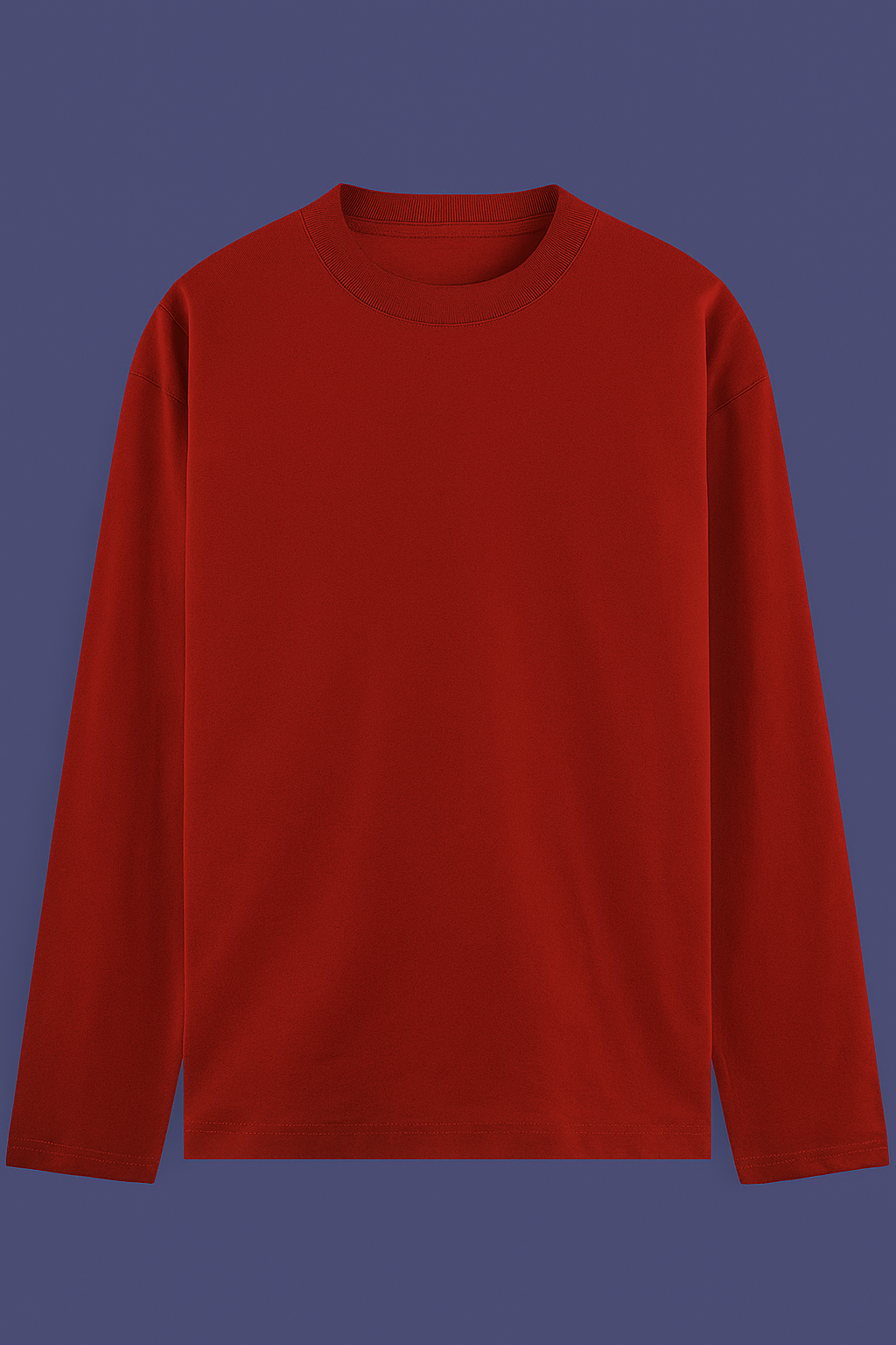Men's Full Sleeve Plain T-Shirt
