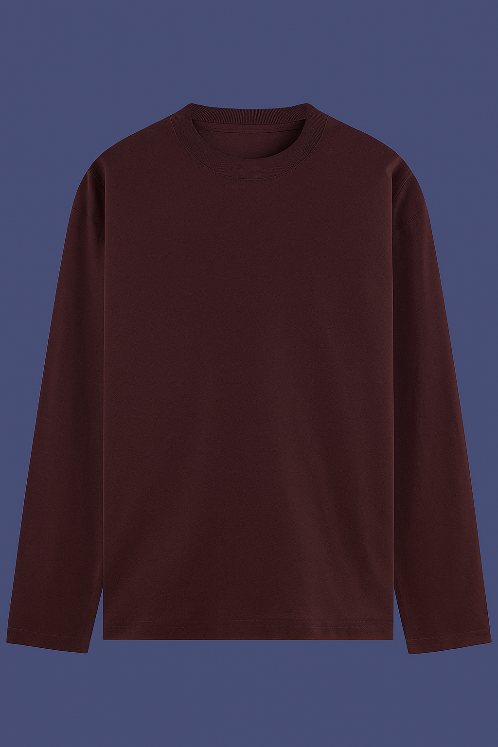 Men's Full Sleeve Plain T-Shirt