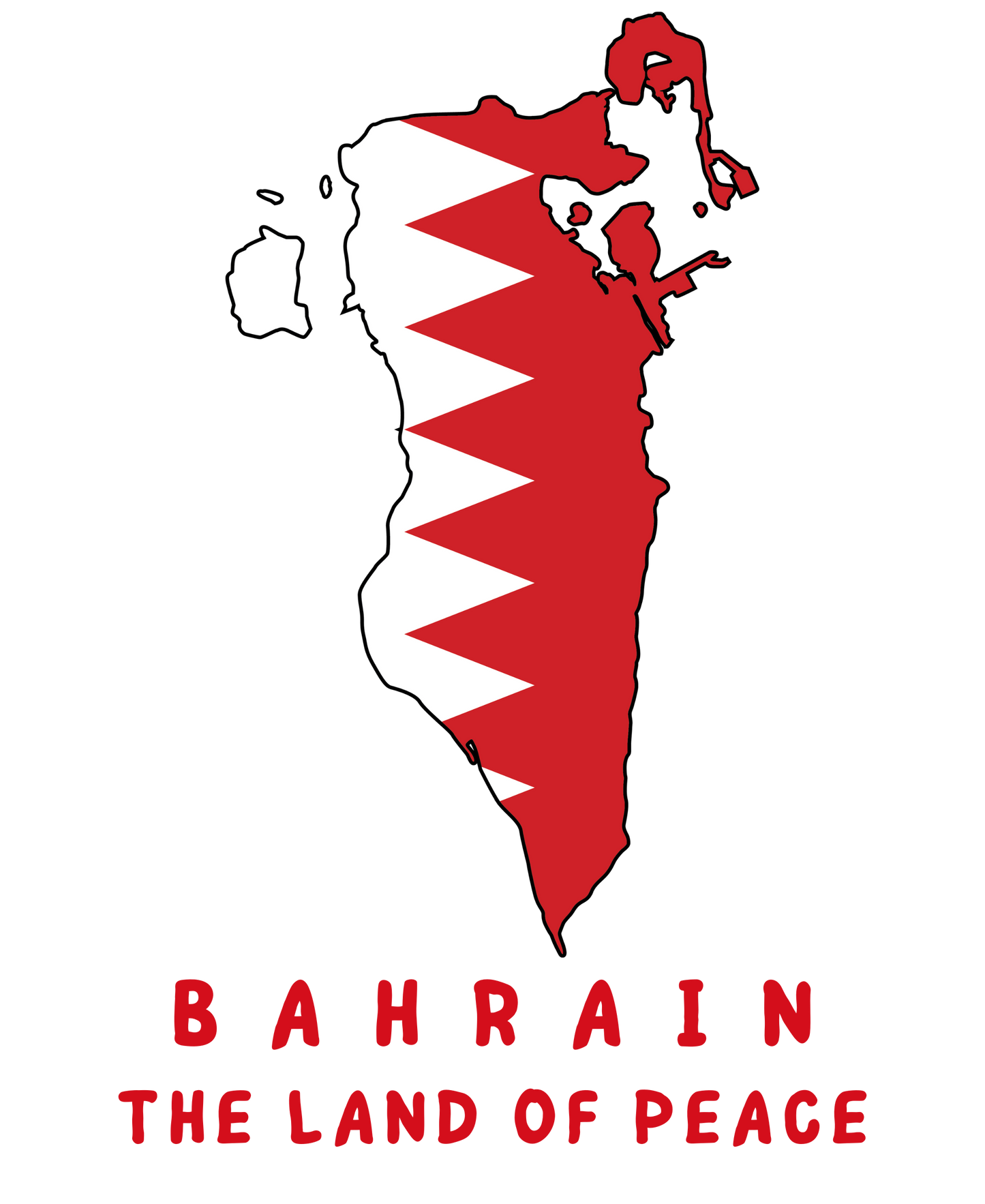 BAHRAIN Unisex Classic Crew T-Shirt