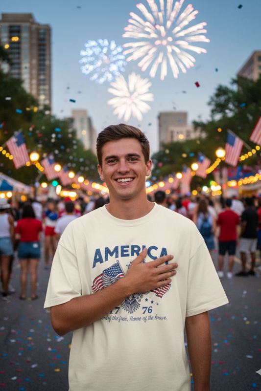 USA Unisex Oversized Tee
