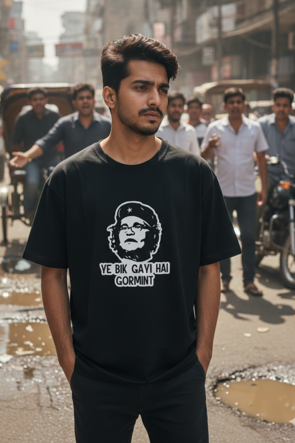 GORMINT Funny Unisex Classic Crew T-Shirt | June First Store