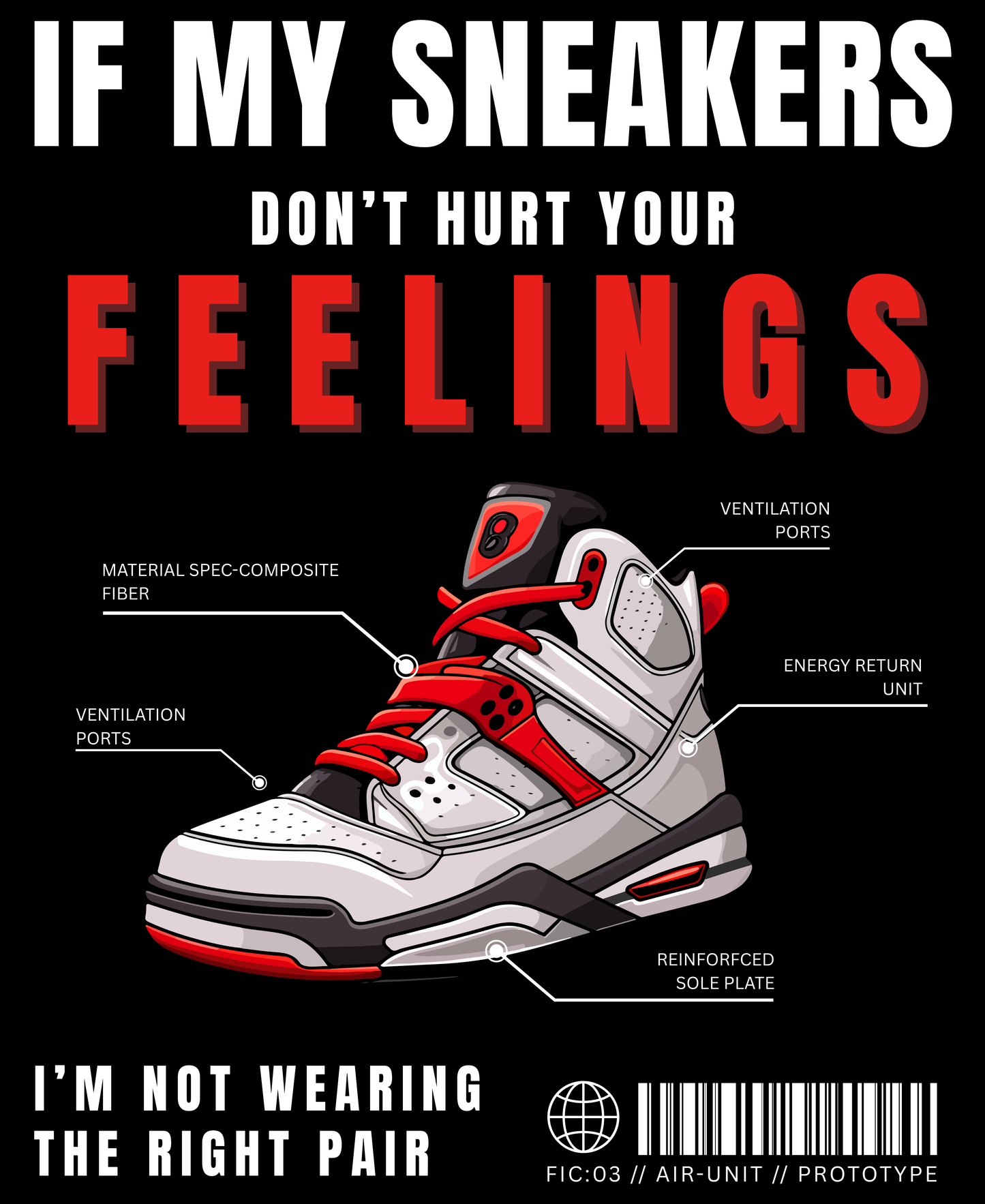 SNEAKERS Supima T-Shirt