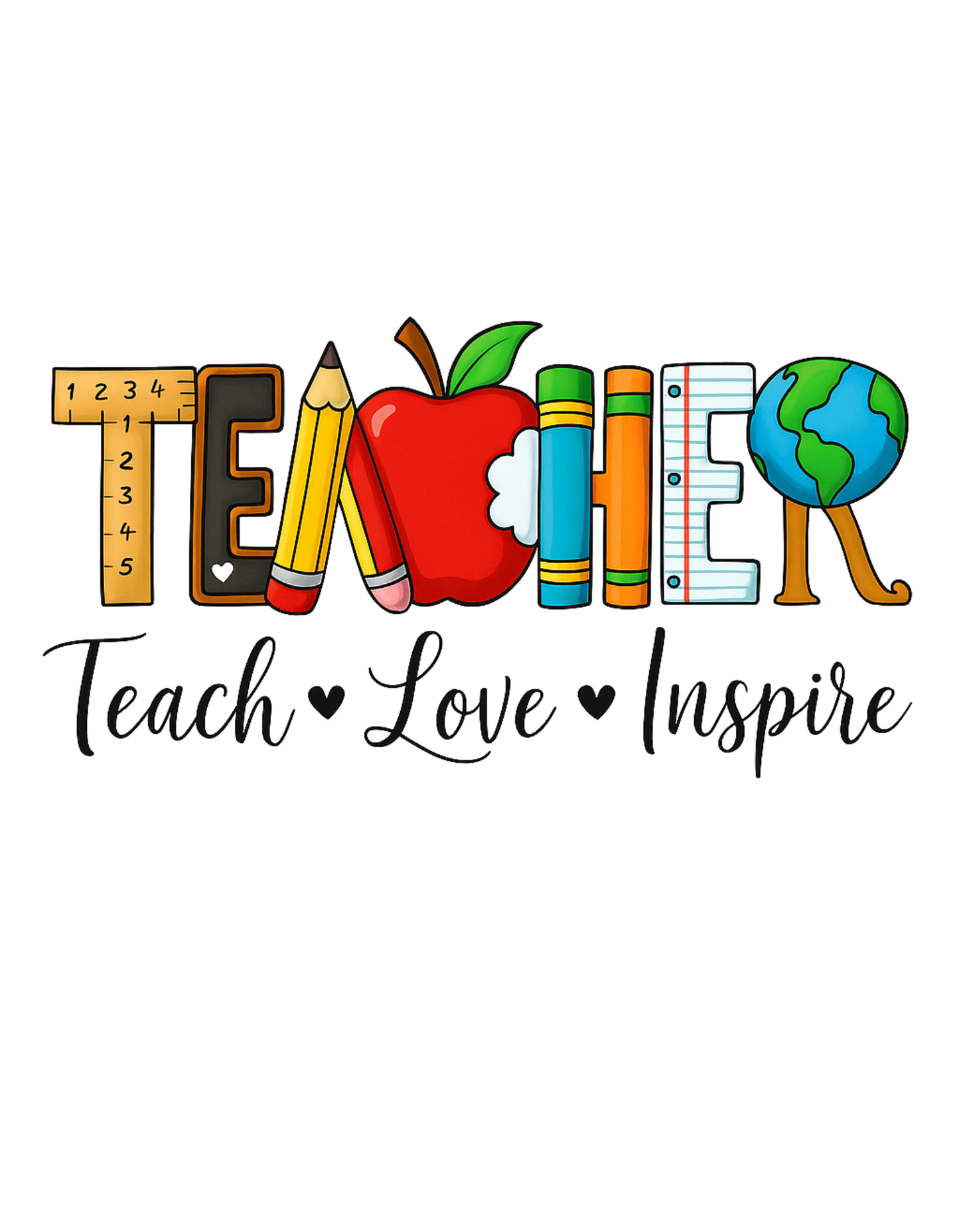 Teacher Unisex Classic Crew T-Shirt