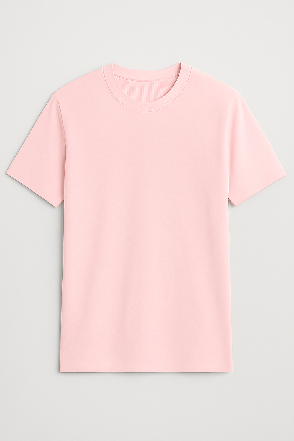 Unisex Classic Crew Plain T-Shirt