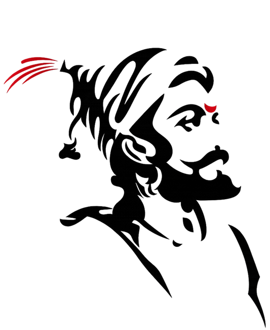 Shivaji Maharaj Portrait Unisex T-Shirt | The June First Store