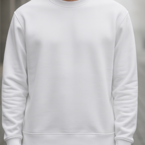 unisex plain sweatshirt 300 gsm cotton fleece regular fit