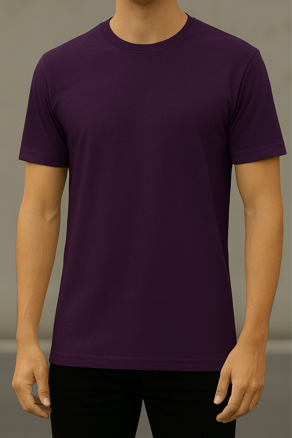 Plain Unisex T-Shirt - Image 4