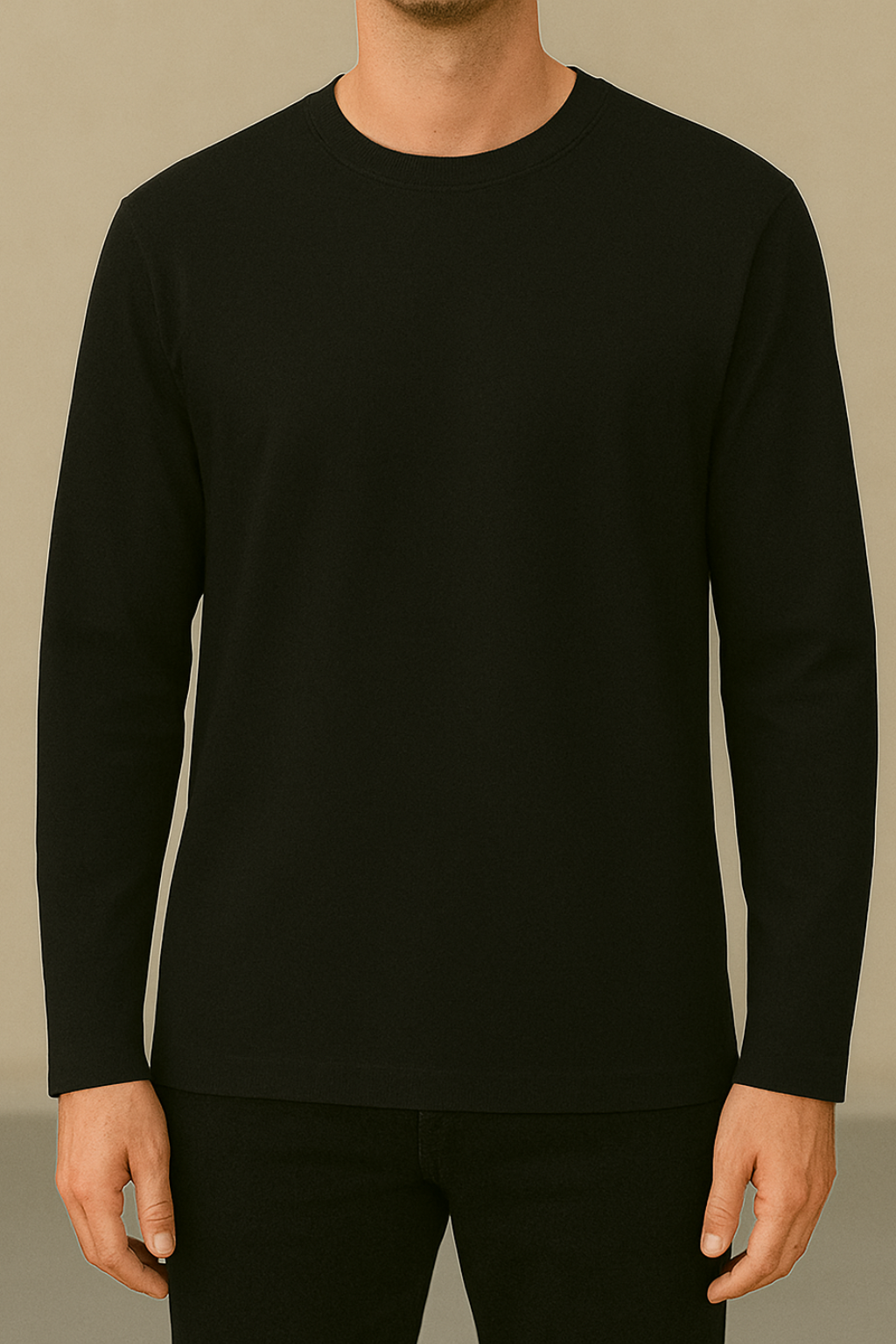 Unisex Full Sleeve Regular Fit T Shirt - Image 3