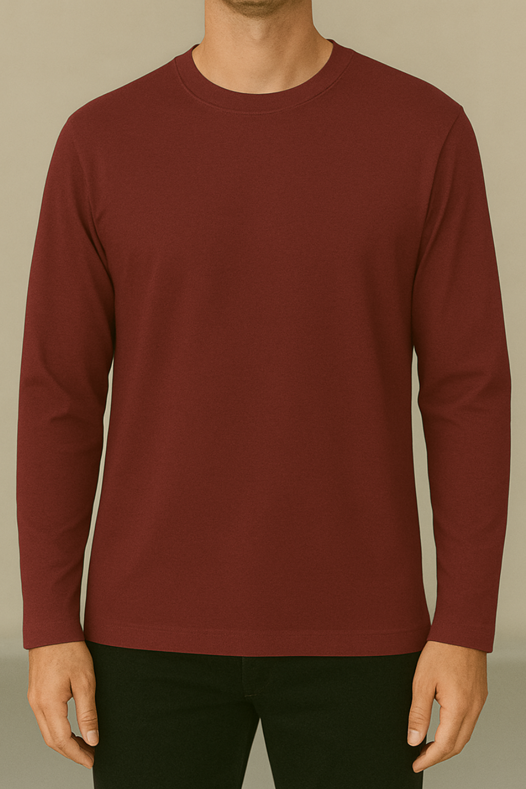 Unisex Full Sleeve Regular Fit T Shirt - Image 4