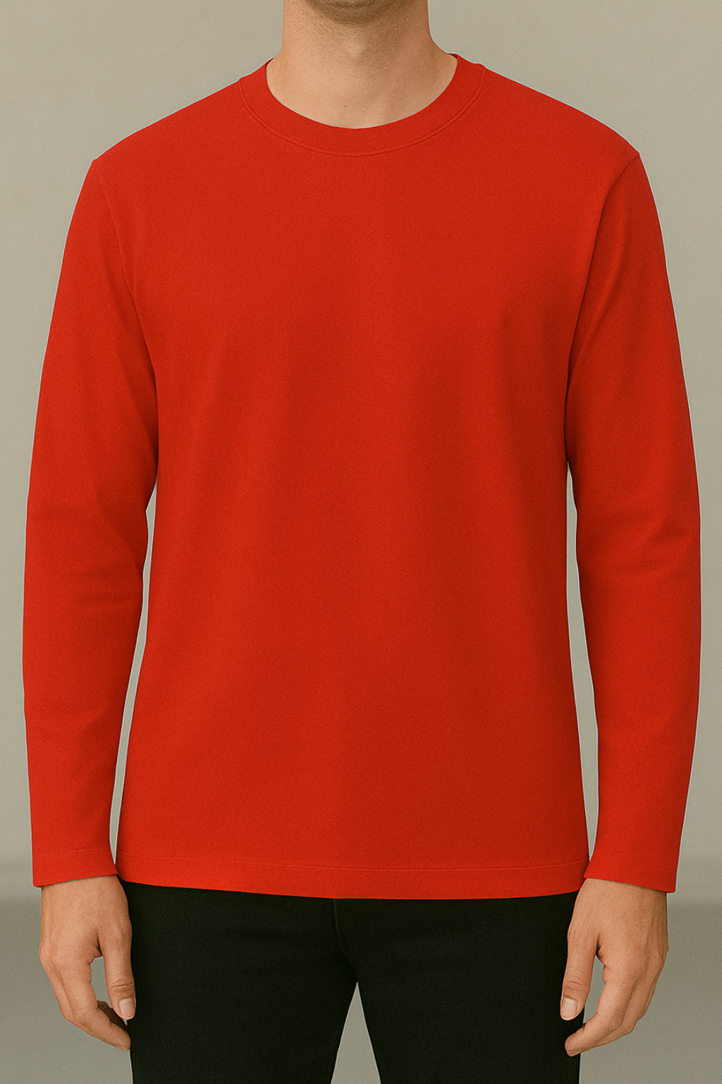 Unisex Full Sleeve Regular Fit T Shirt - Image 5