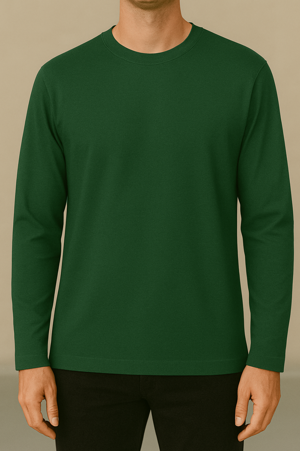 Unisex Full Sleeve Regular Fit T Shirt