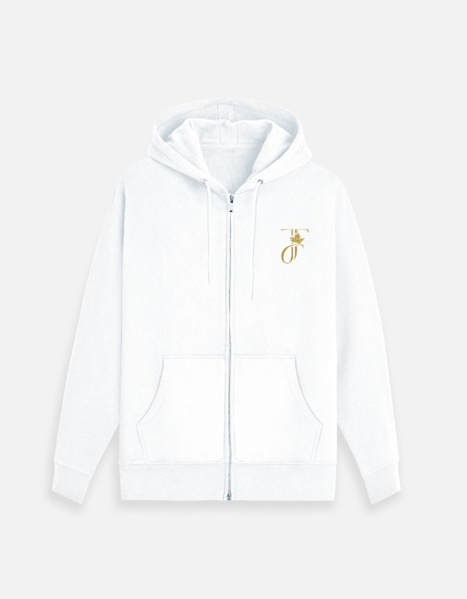 Unisex JFS Logo Zip Hoodie - Image 4